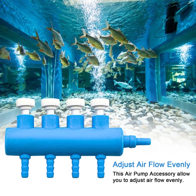 Aquarium Air Flow Control Valve Distributor Fish Tank Splitter