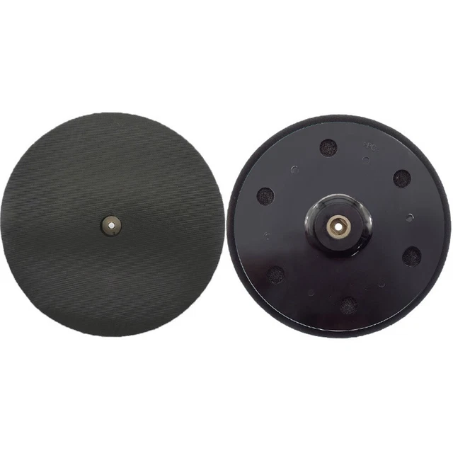Almohadilla de respaldo pulido de pared PC esponja de pulido de placa 1 pieza 9 pulgadas respaldo negro