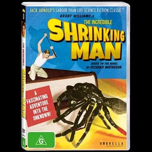 The Incredible Shrinking Man (DVD, 1957) NTSC Region 4 (Grant Williams) RARE