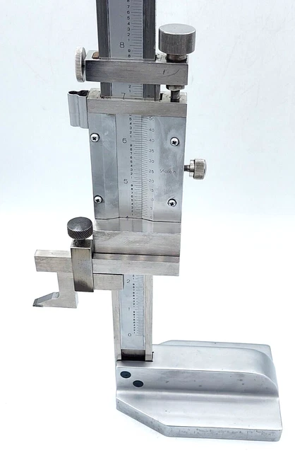 MITUTOYO 12& MASTER Vernier Height Gage 1/1000" Machinist STAINLESS