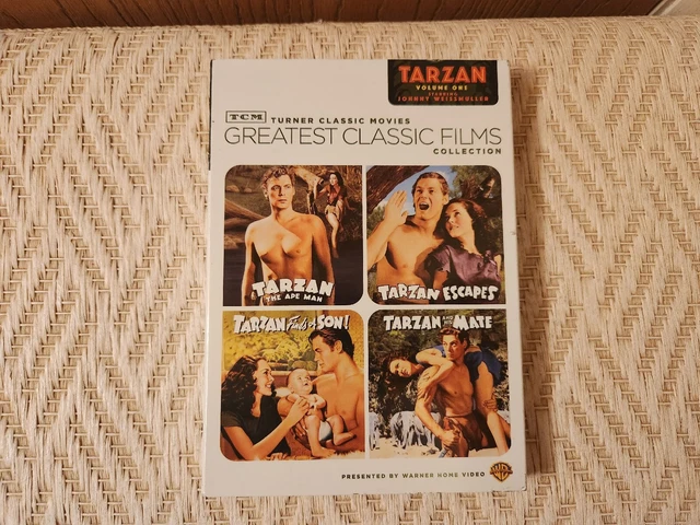 Silver Screen Icons: Johnny Weissmuller as Tarzan - Vol. 1 (DVD, 2011, 2-Disc...