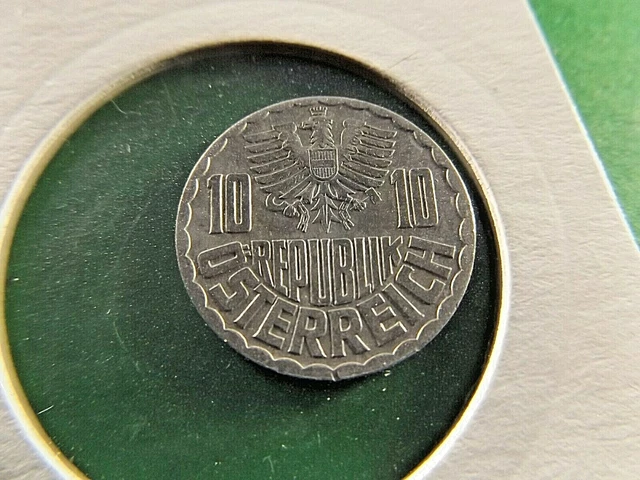 AUSTRIA 1966 10 Groschen Uncirculated
