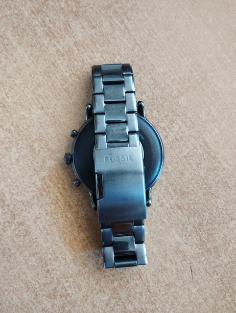 Lot Fossil Smartwatch GEN 5 & 5E Carlyle HR - Montres Cuir + 5 Câbles (batteries Faibles)