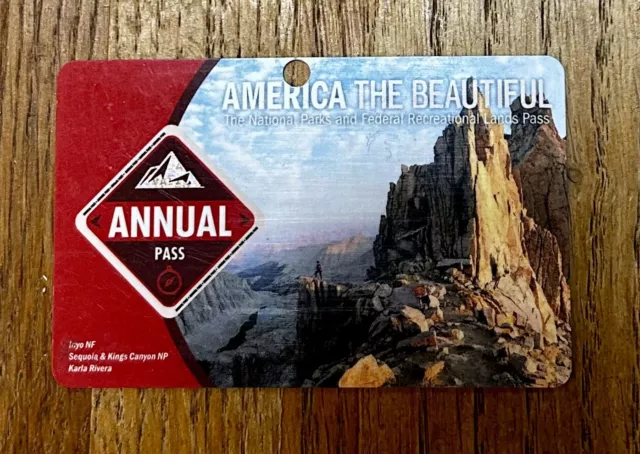 "America The Beautiful" National Park - Annual Pass / gültig bis Ende Sept. 24