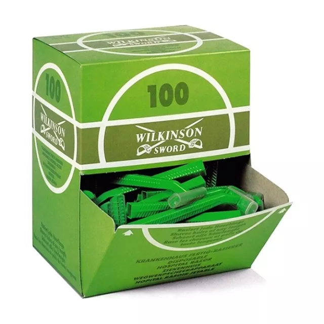 Wilkinson Sword Hospital Einwegrasierer - Single Box 100er Pack OVP Krankenhaus