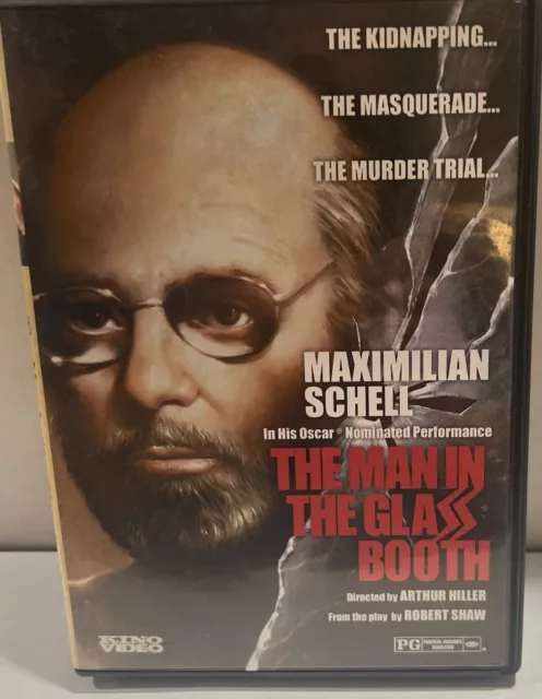 The Man in the Glass Booth (DVD, 1975)