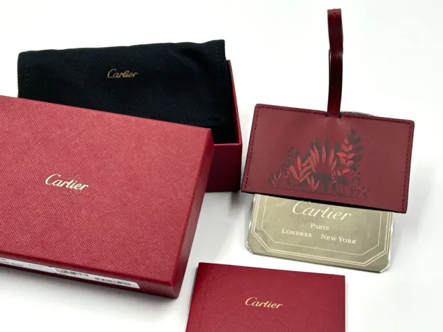 Genuine Cartier Panther Credit Card Holder #961