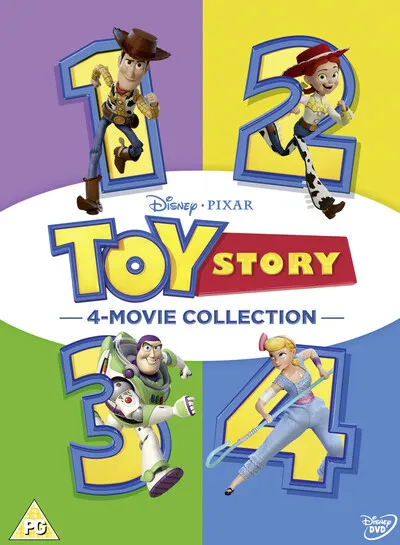Toy Story: 4-movie Collection (DVD) Tom Hanks Tim Allen Joan Cusack Don Rickles