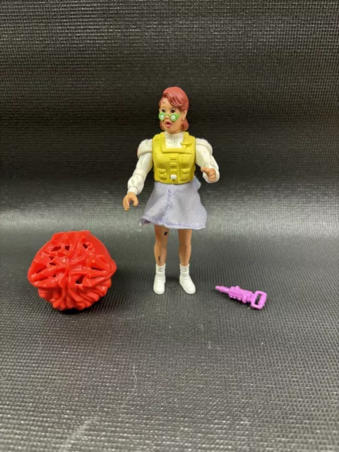 Vintage Kenner Real Ghostbusters Screaming Heroes Janine Melnitz Near Complete