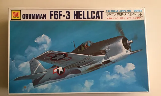 Maquette Avion Otaki Grumman F6F-3 Hellcat
