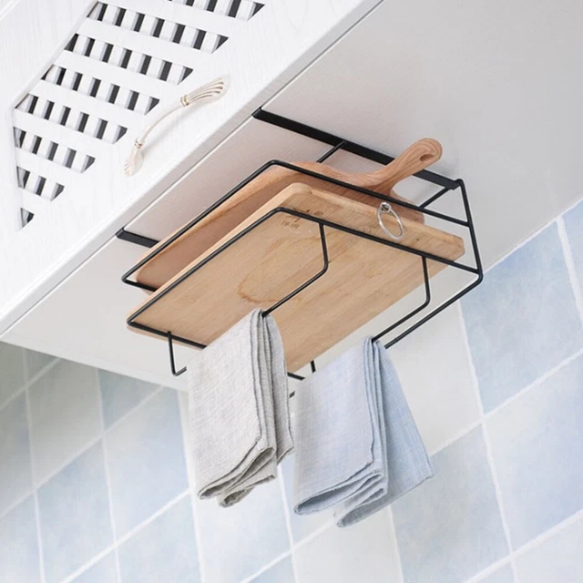 Shelf Basket Metal Storage Rack Wall Mounted Towel Holder Wall Hanging