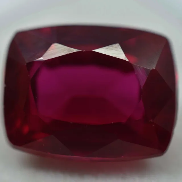 6.95 Ct Natural Red Ruby Emerald Shape CERTIFIED Rare Loose Gemstone