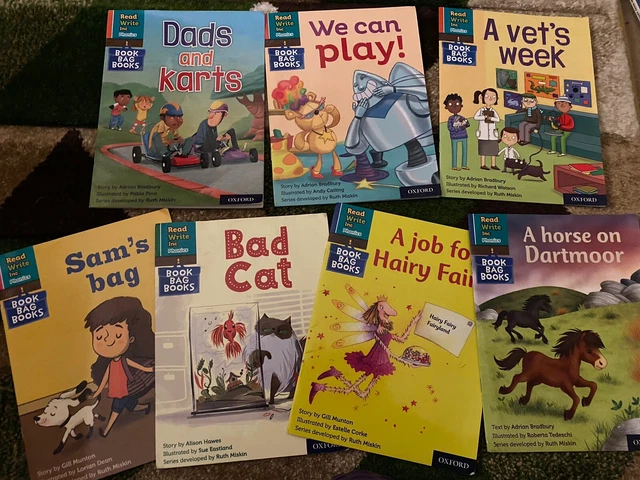 READ WRITE INC. Phonics : Orange Set 3 4 6 Mix Book Bag Books ...