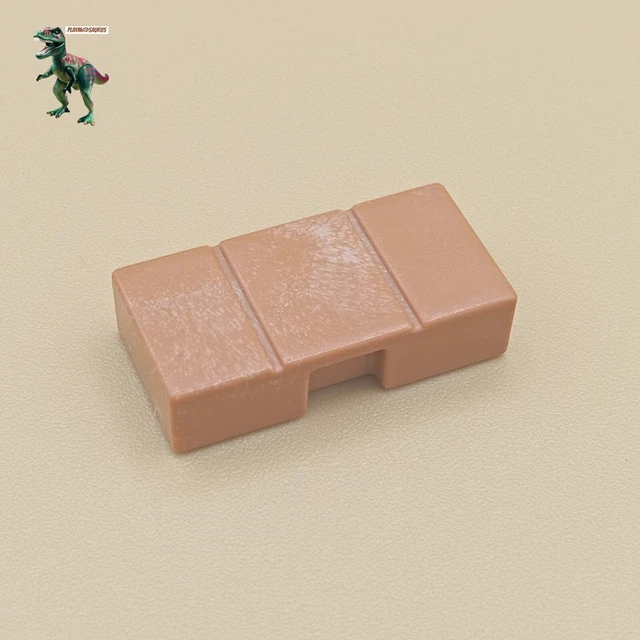 PLAYMOBIL O2116 ZOO – Connettore Marrone Per Prolungare Tra 2 Muri (3634)