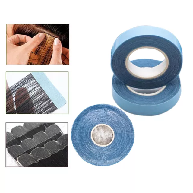 1 Roll 0.8CM*3 Yards Hair Wig Tape Double-Sided Adhesive Tape Hair Extens-7H