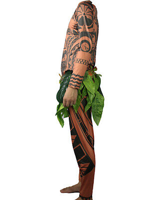 Tipo Maui Vaiana Costume Carnevale Uomo Animazione Cosplay Maui Costume MAUIC12 3