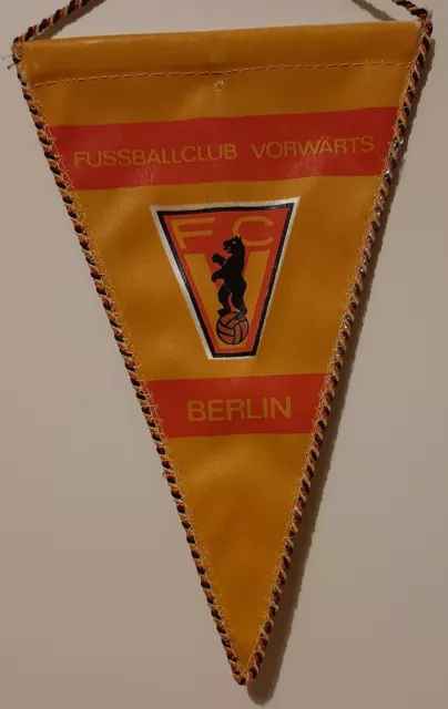 FC Vorwärts Berlin 1966 Meister Wimpel DDR Fussball Oberliga Sammlung sehr alt