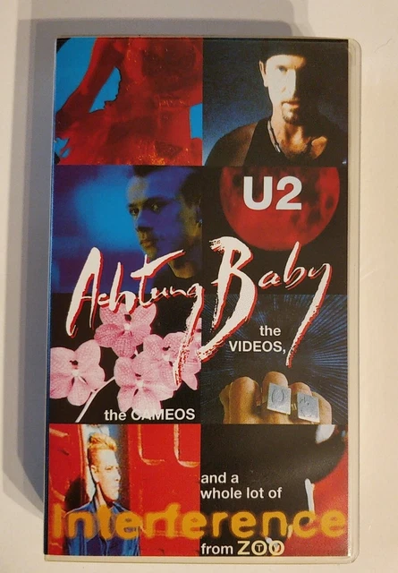 U2 - ACHTUNG Baby Vhs Video Music Video £0.50 - PicClick UK