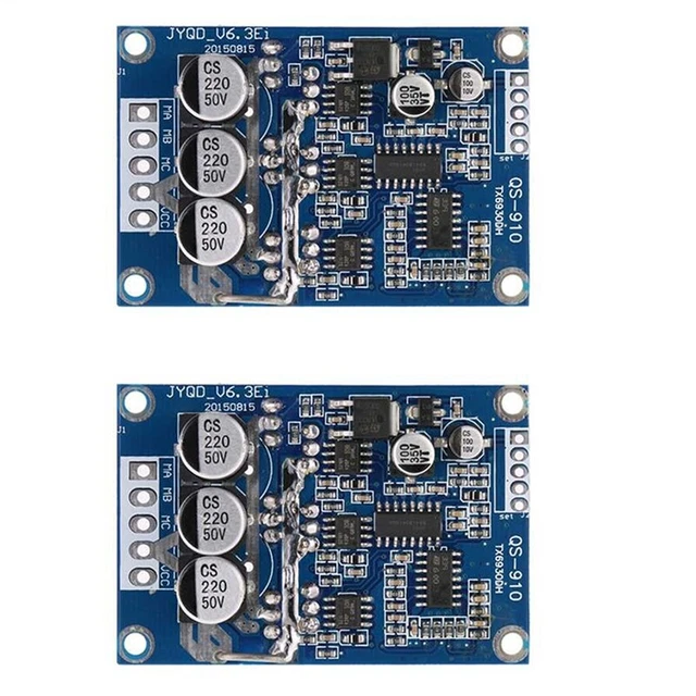 2PC DC 12V-36V 500W Brushless Motor Controller PWM Control Balanced Car Dri X8R7