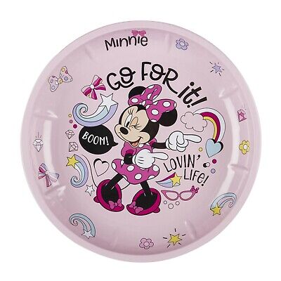 Disney Minnie Mouse para Servir Lata Bol Por Tin Box Company 10.25" Placa (27cm)