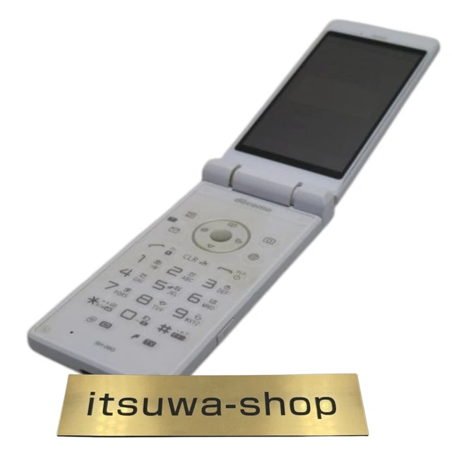 AQUOS SH-06G ホワイト SHARP SH-06G AQUOS KEITAI WHITE Android Mobile Flip Phone