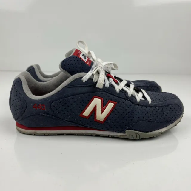 New Balance Womens Blue Red Casual Comfort Walking Shoe Size 9.5