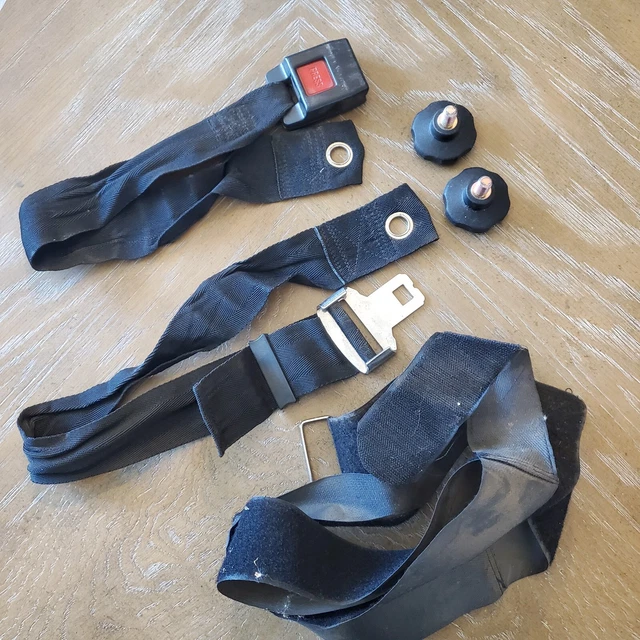 Cinturones de seguridad con pernos para scooter de movilidad Shoprider