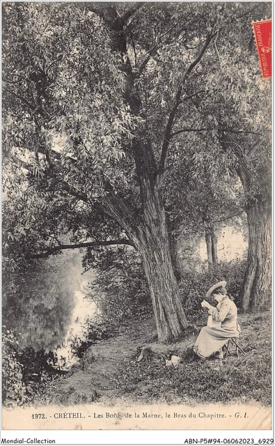 ABNP5-94-0393 - CRETEIL - les bords de la marne - le bras du chapitre
