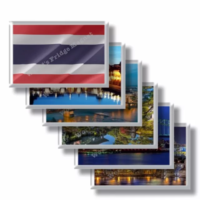 TAILANDIA - frigo calamita frigorifero magneti fridge magnet Kühlschrankmagnet