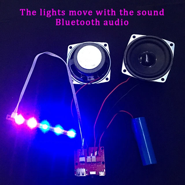 WIRELESS ELECTRONIC SPEAKER Module PCB With Amplifier Mp3 Decoder ...