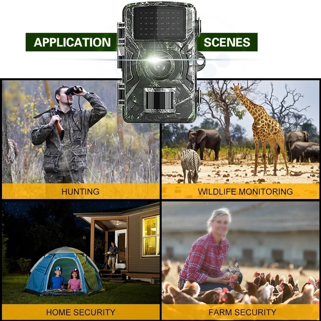 Appareil Photo De Piste (Trail Camera) HC-810A 20MP - Infrarouge Nuit, Pour Chasse Et Observation Faune, Occasion