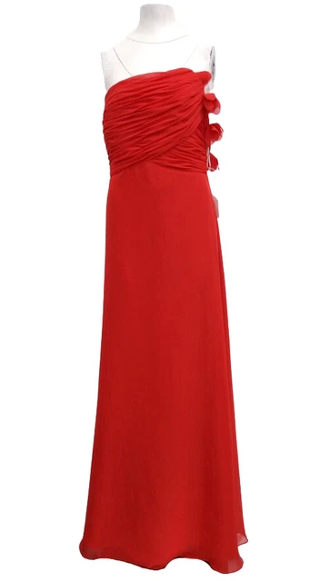 Abito da sposa FOREVER YOURS triplo rosso cinturino floreale accento ballo/regno Unito 18 pre-amato