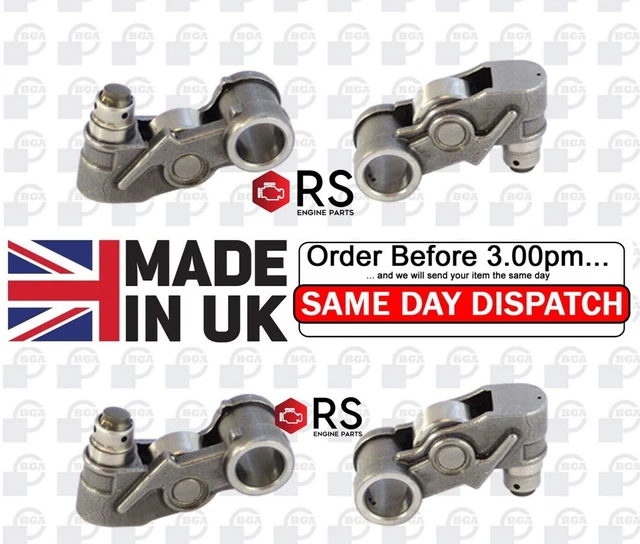 ROCKER ARMS 4PCS FITS FOR AUDI CHRYSLER DODGE JEEP MITSUBISHI SEAT ...