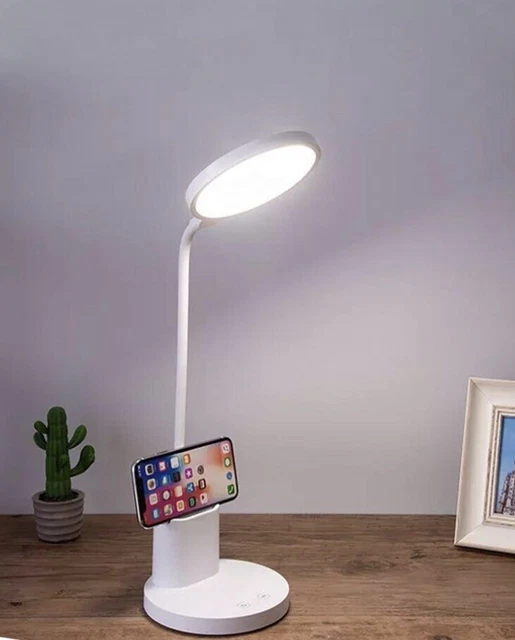 Lampada Da Tavolo Led Ricaricabile Touch 10W Luce Calda Naturale Fredda