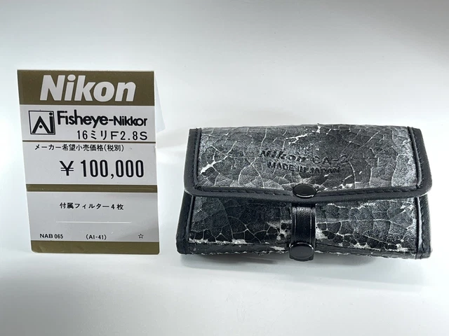 Filtros de bayoneta Nikon A2 B2 O56 en estuche CA-2 para 16 mm F2.8 15 mm F3.5 y 13 mm F5.6
