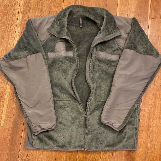 MADE IN USA PolarTec 300 Cold Weather Military Fleece Jacket Army