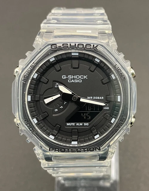 Montre Casio G-Shock GA-2000-1A9ER Noir Bracelet Jaune - Neuf Avec Boîte - Résistance 200m
