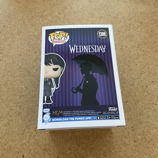 Funko Pop! Vinyl: The Addams Family - Wednesday Addams #1309 Damage 3