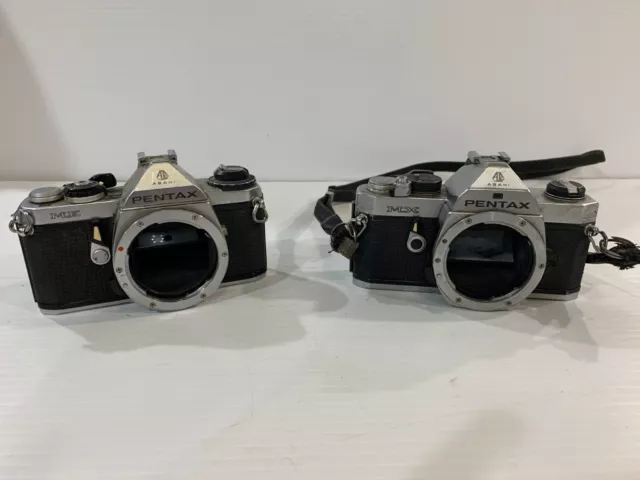 Huge Pentax Camera Lot - 2 Pentax Cameras - Lens - Filters - Hoya - Spiratone