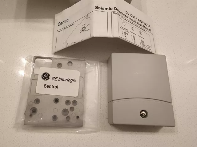 GE Sentrol DV1221A-1 Vault ATM Safe seismic vibration detector - for alarm