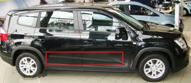 Body Side Mouldings Door Molding Protector Trim for Chevrolet Orlando 2012-