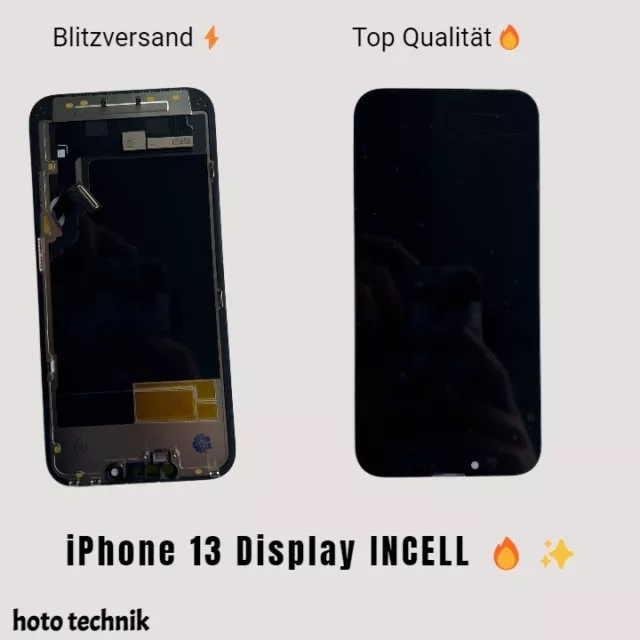 iPhone 13 Display RETINA© INCELL OLED Ersatzbildschirm LCD ⭐️BLITZVERSAND⭐️