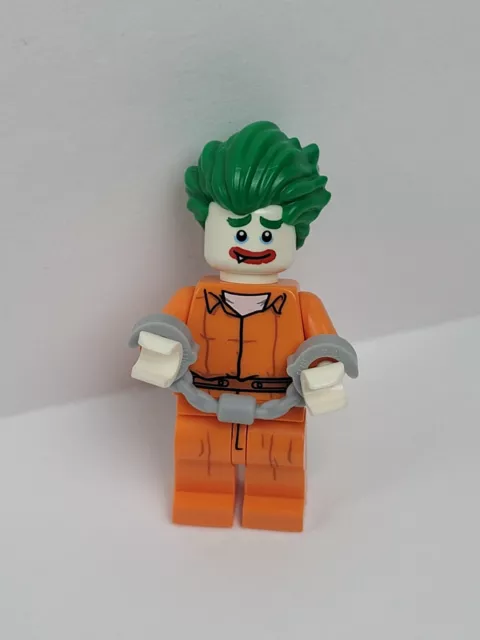 LEGO  The Batman Movie Arkham Asylum Joker Minifigure Prison Jail