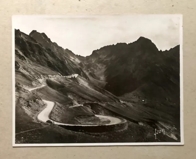 Yvon, antique mountain photo, Le Tourmalet, Hautes Pyrenees