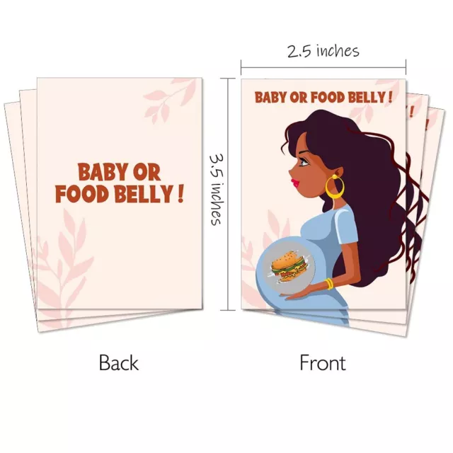 BABY SHOWER SCRATCH off Cards Games, African American Scratch Off ...