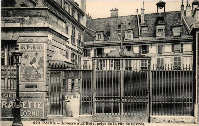 CPA PARIS 7e-Abbaye aux Bois prise de la rue de Sévres (328175)