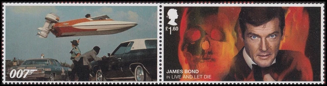GB LS122d James Bond Live Und Lassen Gefärbt £1.60 Einzel MNH 2020