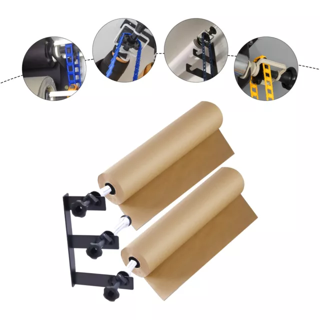 Photography 3 Roller Backdrop Wall Mount Manual Background Roller Support System