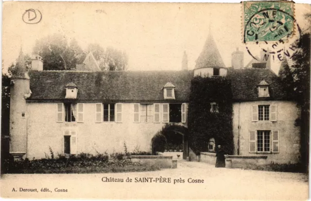 CPA AK Chateau de St-Pere pres COSNE (421009)