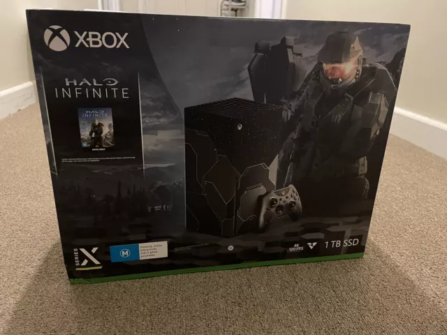 Xbox Series X Halo Infinite Limited Edition Console BRAND NEW SEALED